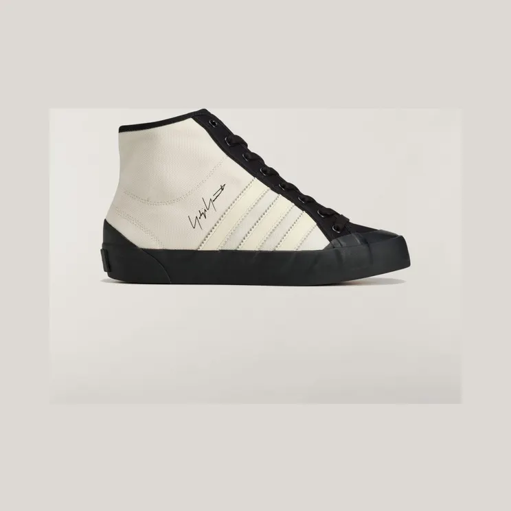 adidas Y-3 Nisi Hi “Off White / Off White / Black” (KI2669)