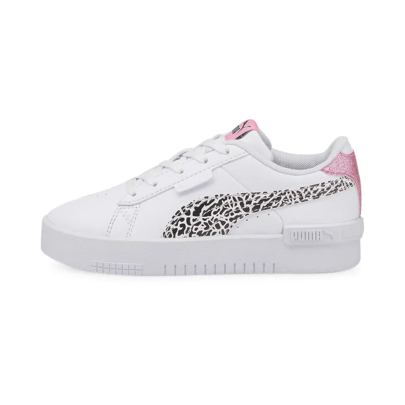 PUMA Jada Summer Roar Kids’ White/Black/Prism Pink (383138-01)