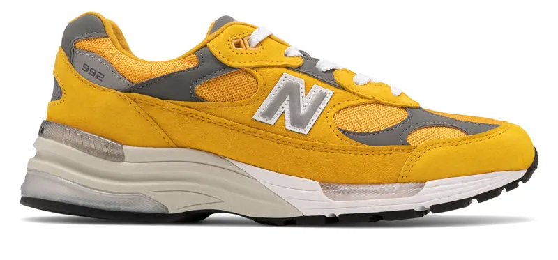 New Balance 992 Yellow Grey Yellow/Grey (M992BB)