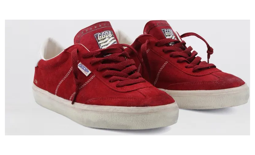 Golden goose Soul Star Suede Sneakers Red (GMF00464F00834940469)