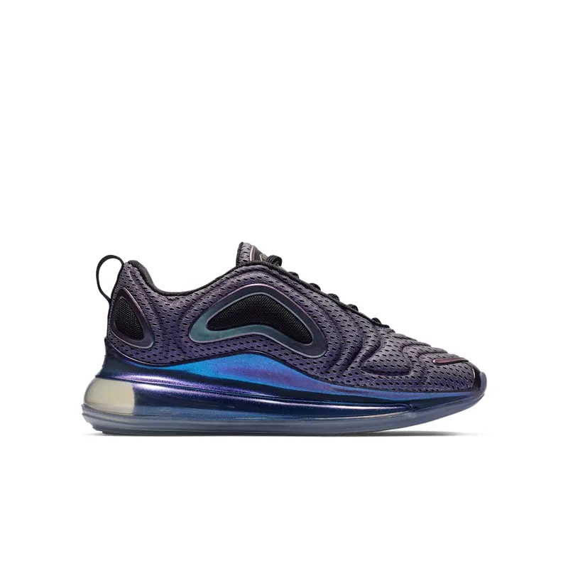 Nike Air Max 720 Northern Lights Night (GS) Metallic Silver/Metallic Silver-Black (AQ3196-002)