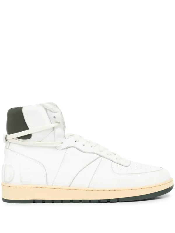 RHUDE Rhecess-Sky High-Top- – White (RHSS22F007178)