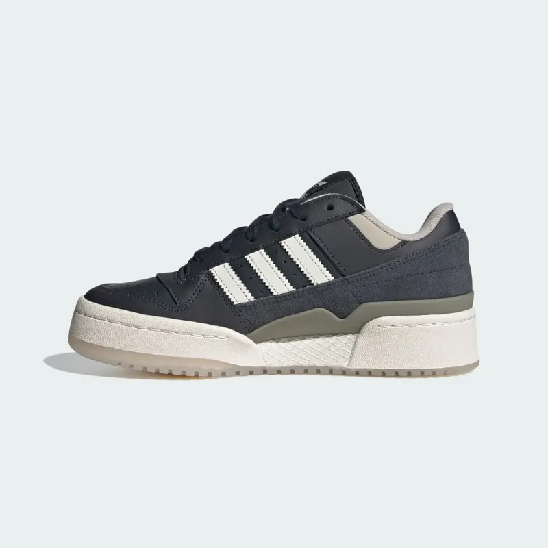 Adidas Forum Bold Stripes Carbon / Cream White / Wonder Beige (ID2849)