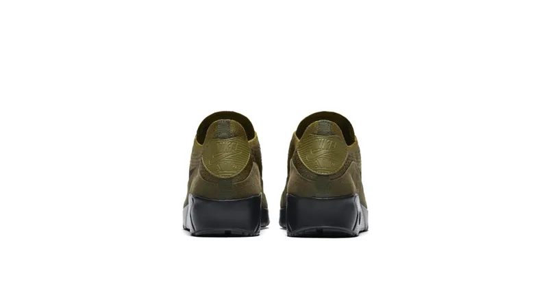 Nike Air Max 90 Ultra 2.0 Flyknit Olive Flak Olive Flak/Black-Cargo Khaki (875943-302)