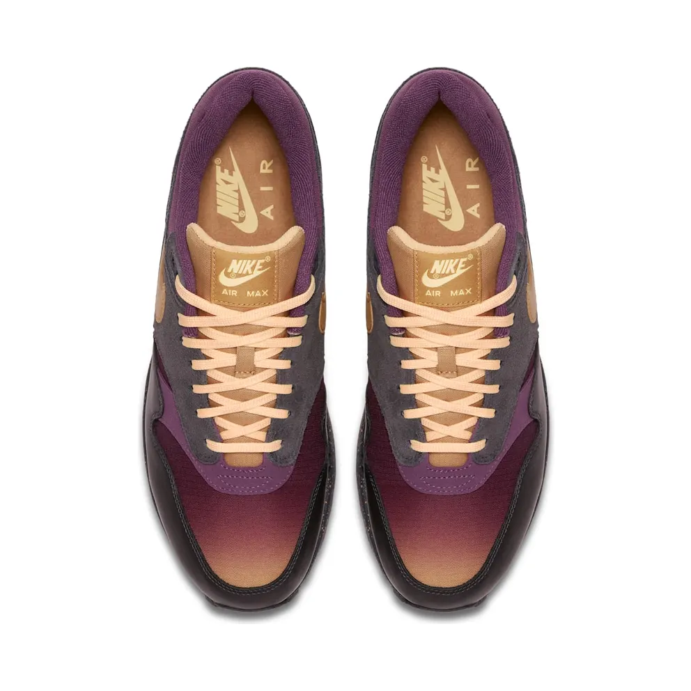 Nike Air Max 1 Pro Purple Fade Anthracite/Pro Purple-Tangerine Tint-Elemental Gold (875844-002)