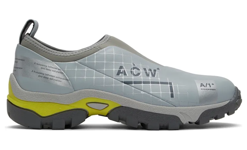 A-COLD-WALL* Gray NC.1 Dirt Moc Sneakers (ACWUF007D)
