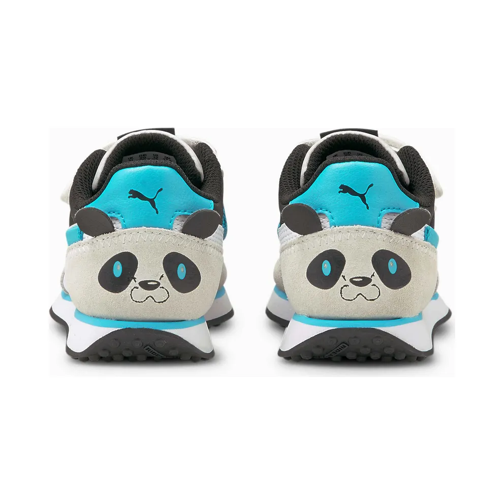 Puma Future Rider Animals V Kids White/Black (368741-02)
