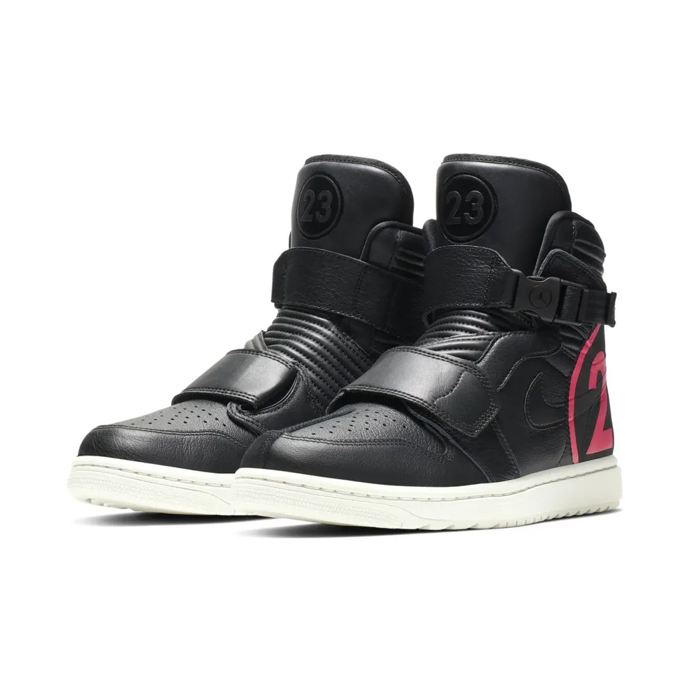 Jordan 1 Moto Black Infrared 23 Black/Light Bone-Infrared 23 (AT3146-006)