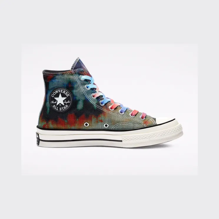 Converse Tie Plaid Taylor All Star 1970s (168752C)