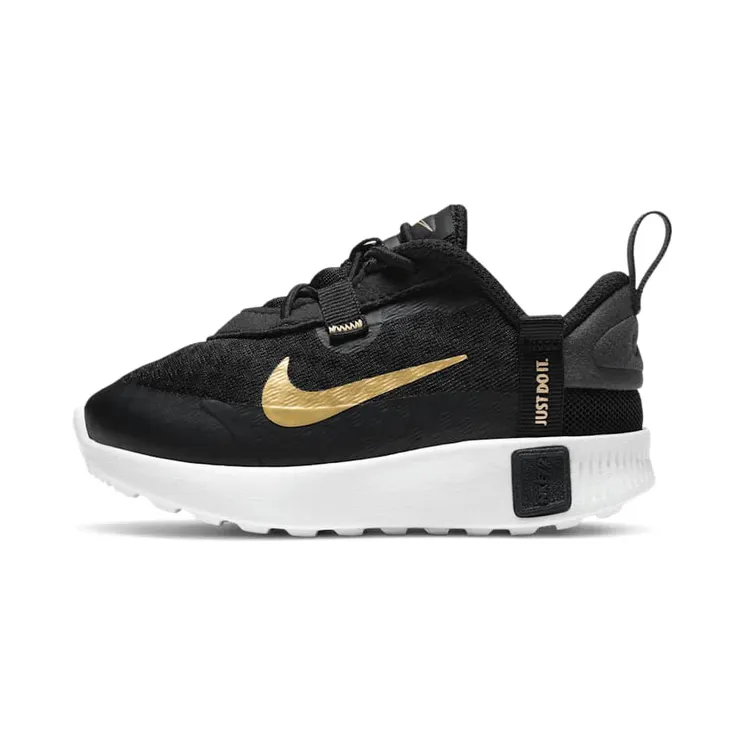 Nike Reposto “Black / Dark Smoke Grey / White / Metallic Gold Star” (DA3267-004)