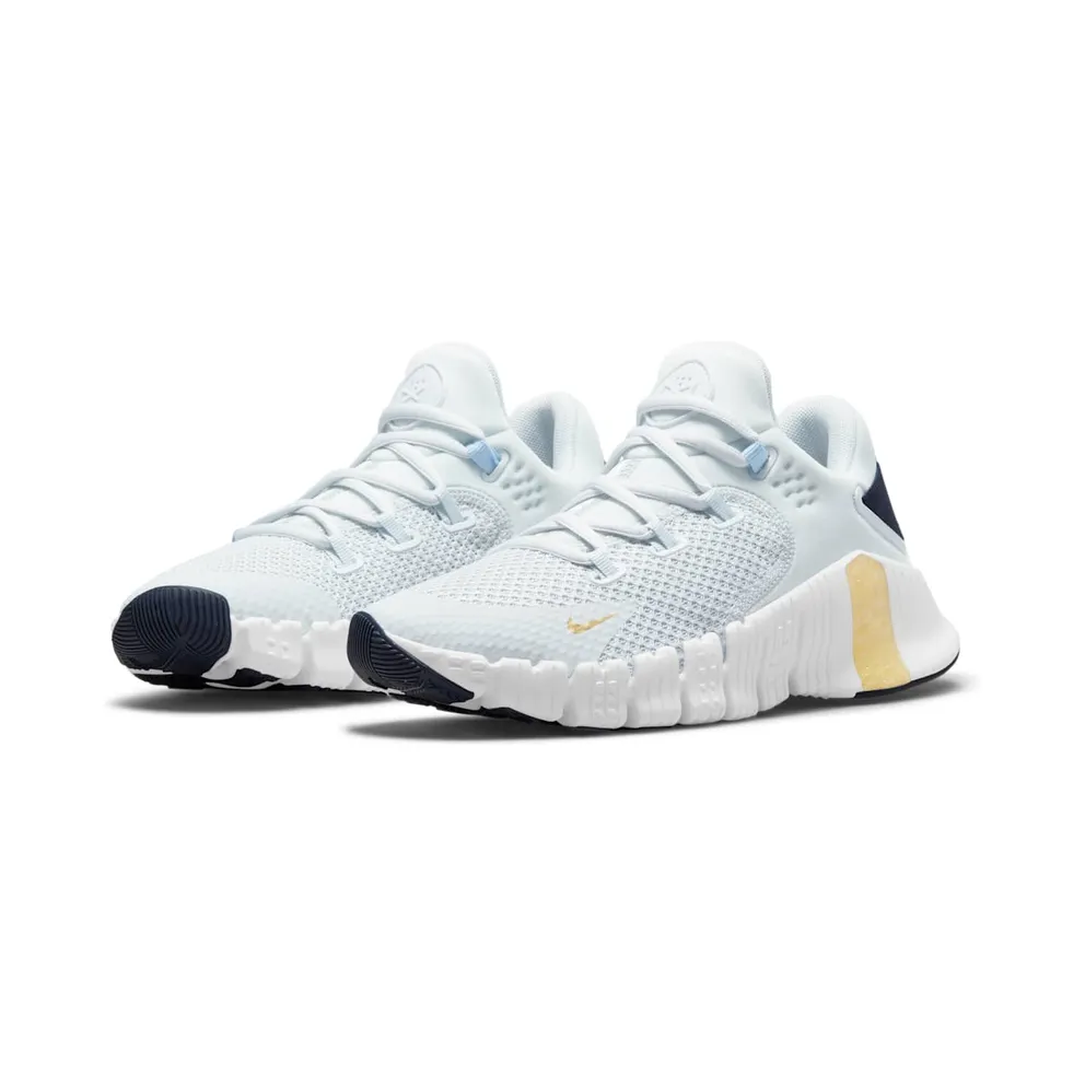 Nike Free Metcon 4 Pure Platinum Grey Gold White (CZ0596-049)