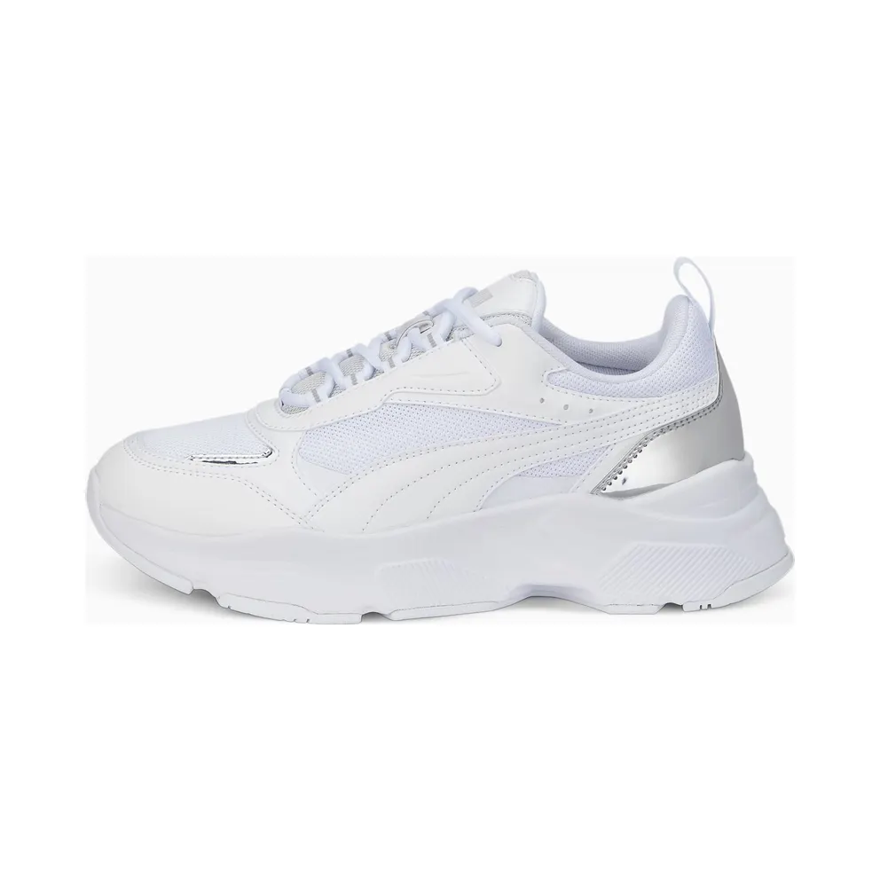 Puma Cassia Distressed Silver/White (38764502)