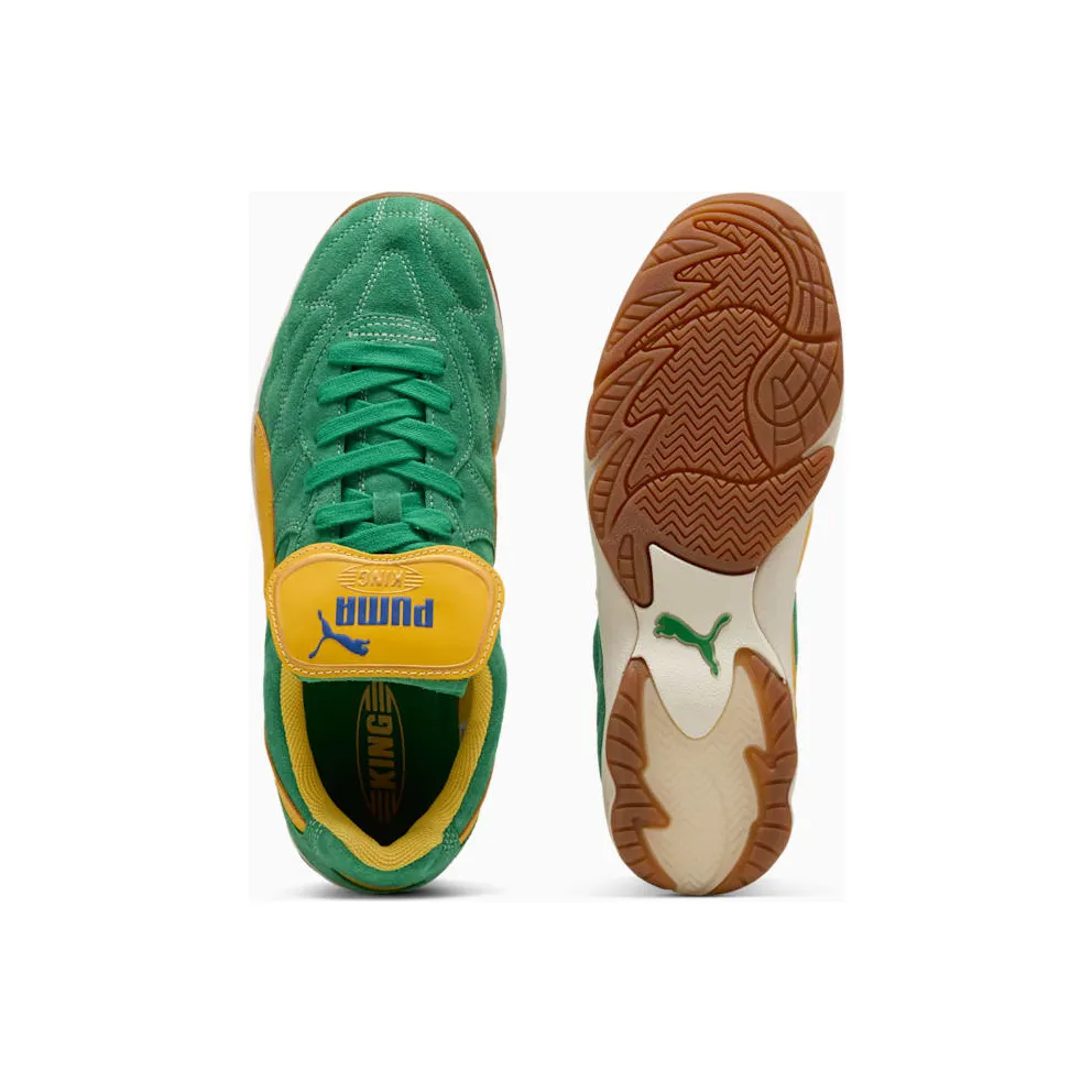 Puma King Indoor Archive Green Yellow Sizzle (401684-02)
