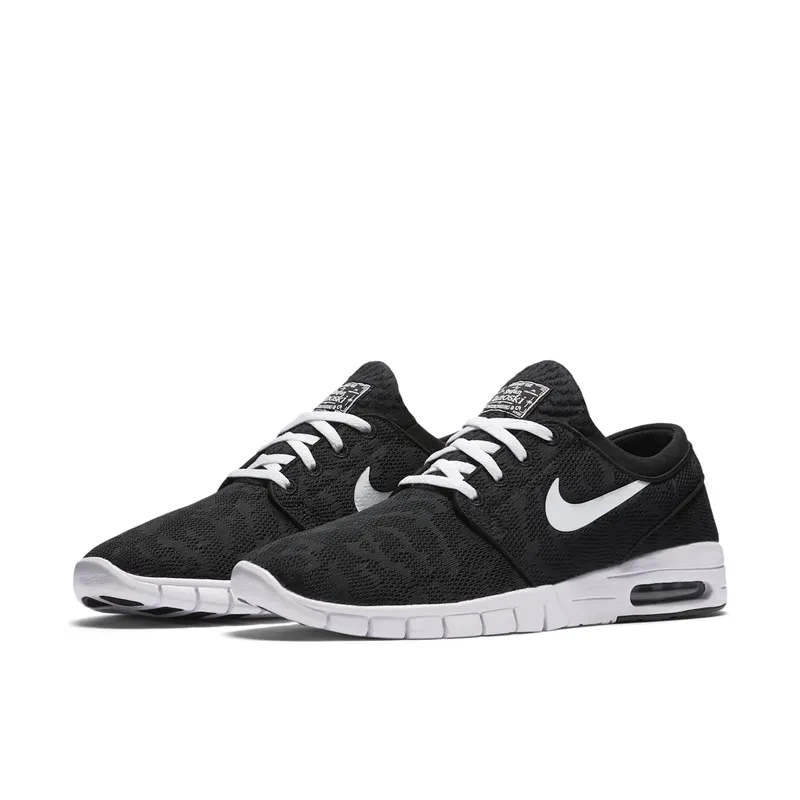 Nike SB Stefan Janoski Max Black White Black/White (631303-010)