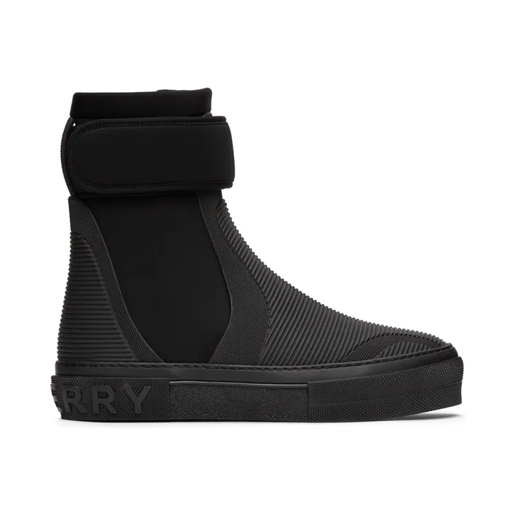 Burberry Black Sub High-Top Sneakers (8052335)