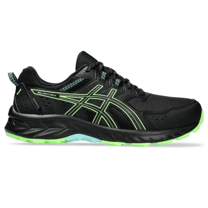 Asics Gel-venture 9 Waterproof Black/Illuminate Green (1011B705.002)