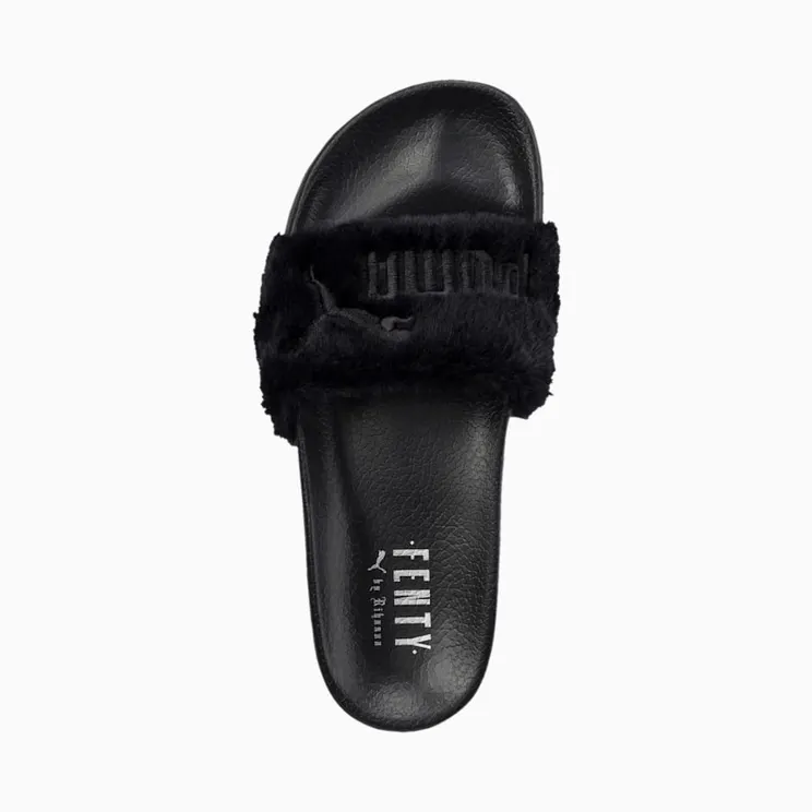 Puma Fur Slide Fur Slide Black (W)