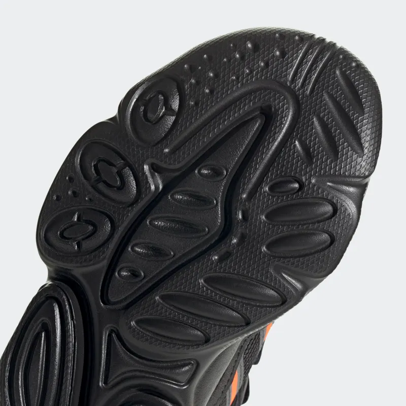 Adidas OZWEEGO Core Black / Solar Red / Grey Six (GW7217)