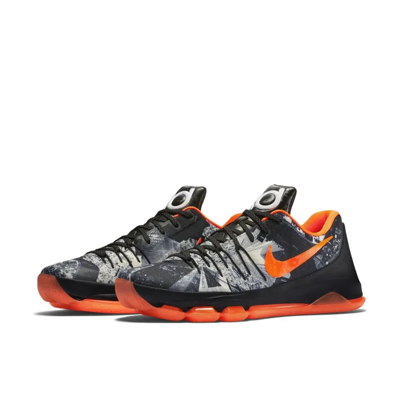 Nike KD 8 Opening Night Black/White-Total Orange (822887-081)