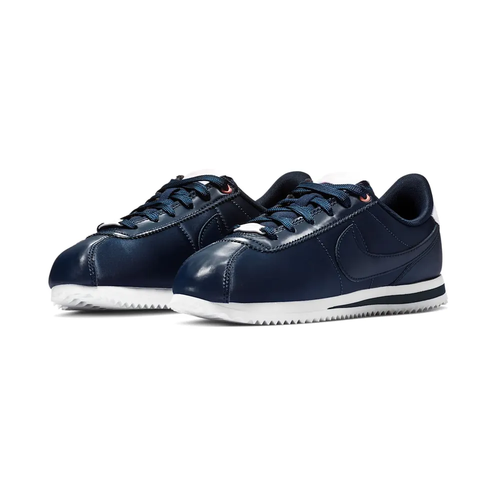 Nike Cortez Basic Valentines Day 2019 Obsidian (GS) Obsidian/Obsidian-White-Bleached Coral (AV3519-400)