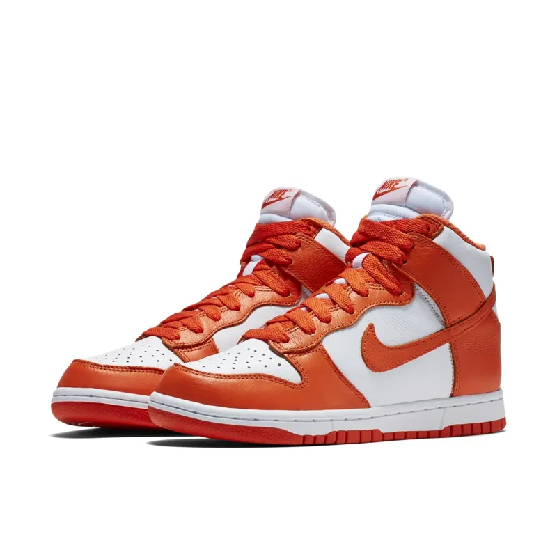 Nike Dunk High Retro Be True Syracuse (W) White/Orange Blaze (854340-100)