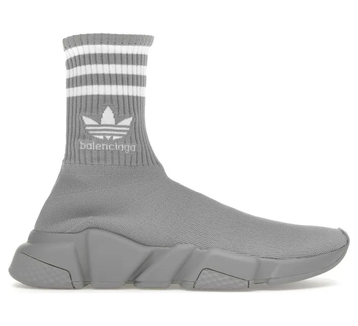 Balenciaga x adidas Speed Trainer Grey White (717589 WBDV1 1590)