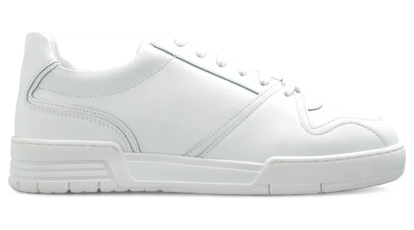 Moschino Sneakers met vlakken en veters – Wit (MB15214G0NGA0)