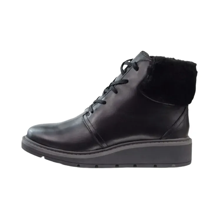 Clarks Andie Go “Black Leather” (26154351)