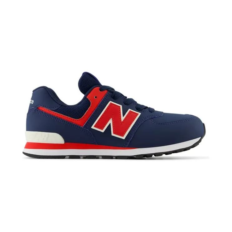 New Balance 574 Navy Red White