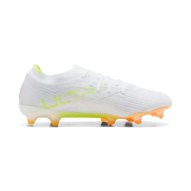 Puma Ultra Nitro 7 Match White FG Fußballschuhe 01 Puma white/yellow alert/heat fire 44 “White EU” (109387)