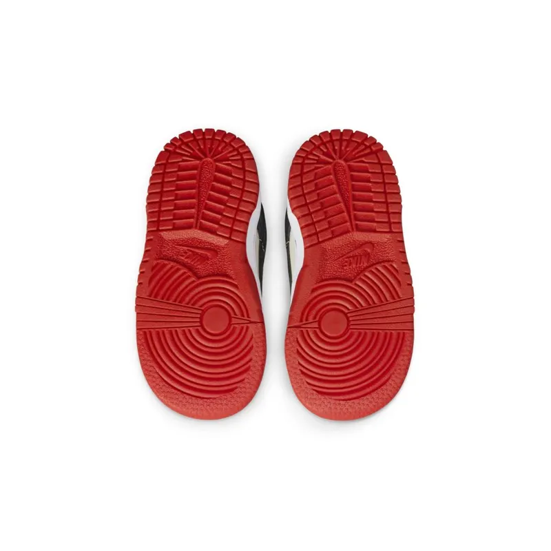 Nike Dunk Low EMB NBA 75th Anniversary Chicago (TD) – “Sail / Black / Black / Chile Red” (DC9562-100)