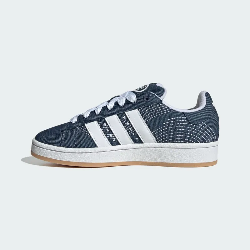 adidas Campus 00s Camp Blue Dark Blue Cloud White (JQ5782)