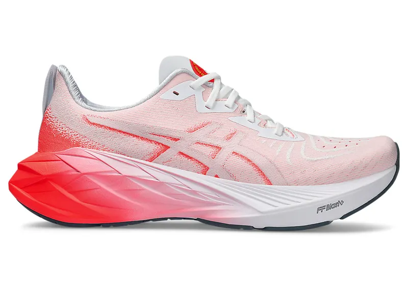Asics Novablast 4 White/Sunrise Red (1011B845.100)