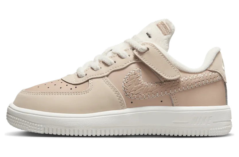 Nike Force 1 Low SE EasyOn PS “Sanddrift Sail Dark Raisin Pale Ivory” (FZ4514-100)