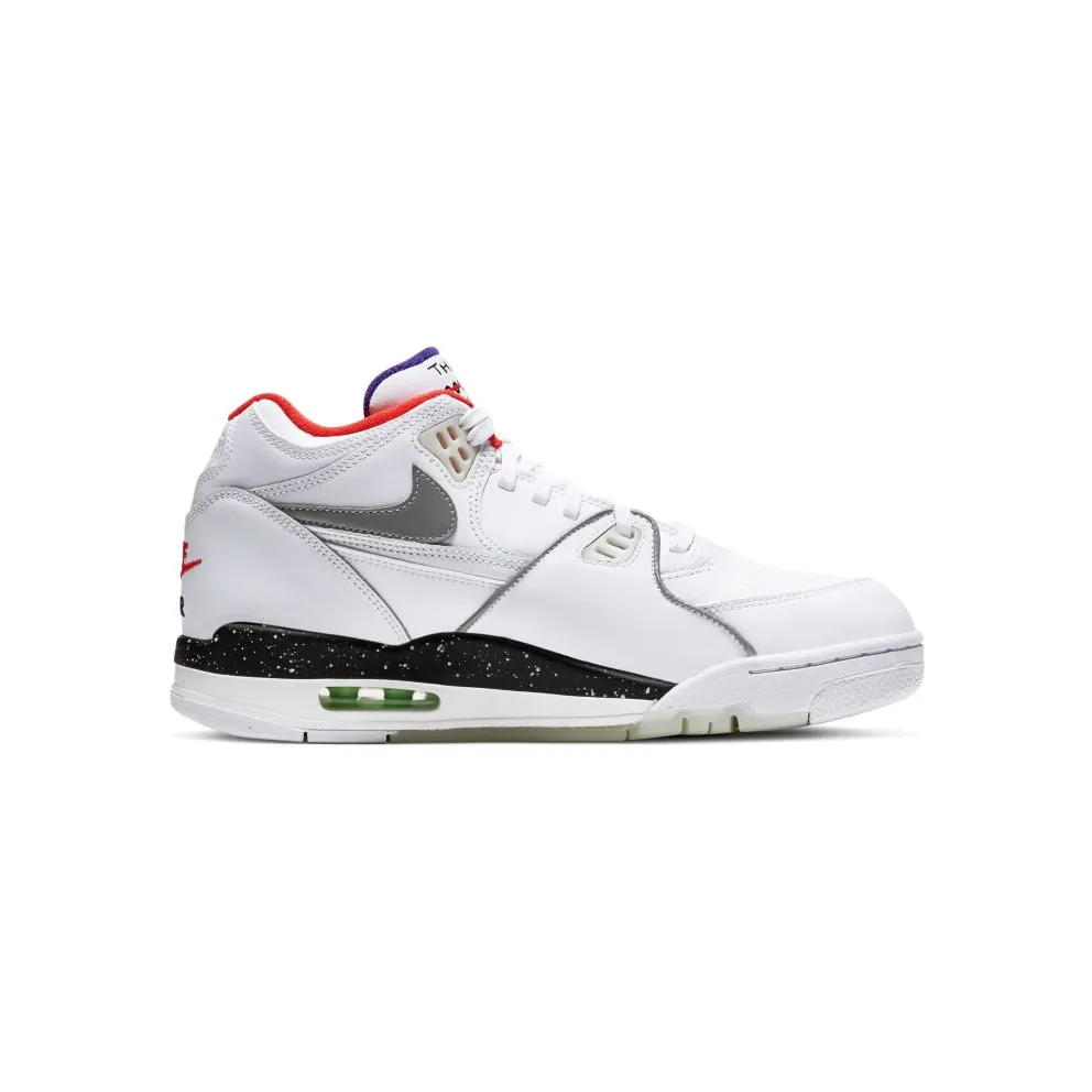 Nike Air Flight 89 Planet of Hoops White/Silver-Orange-Purple-Black (CW2616-101)