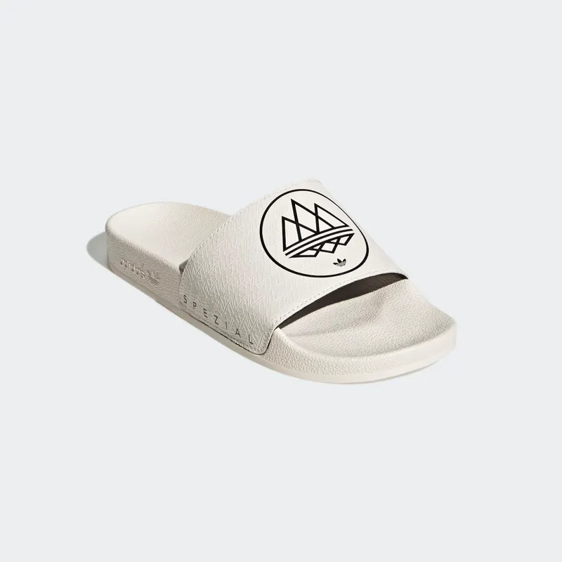 adidas adilette SPZL Slides Chalk White / Core Black / Chalk White (GW8793)