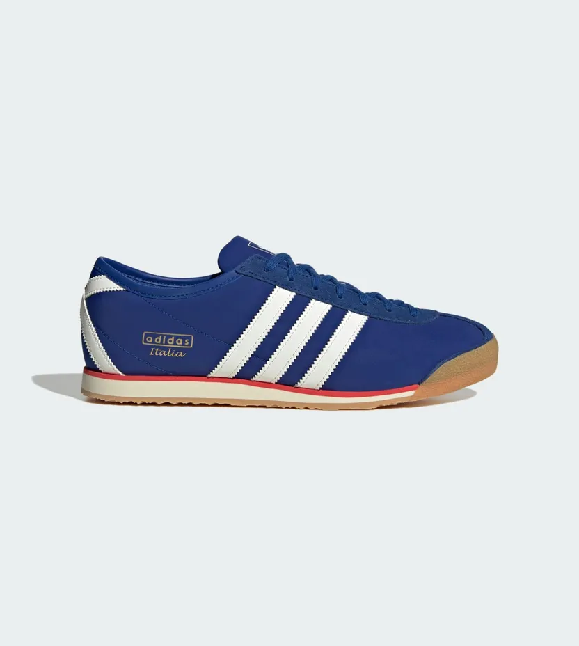 Adidas ITALIA 70s Shoes Royal Blue / Off White / Gum (IH9106)