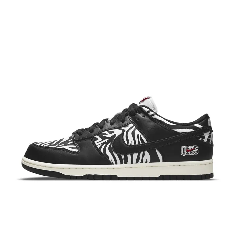 Nike SB Dunk Low Quartersnacks Zebra – “Black / White” (DM3510-001)