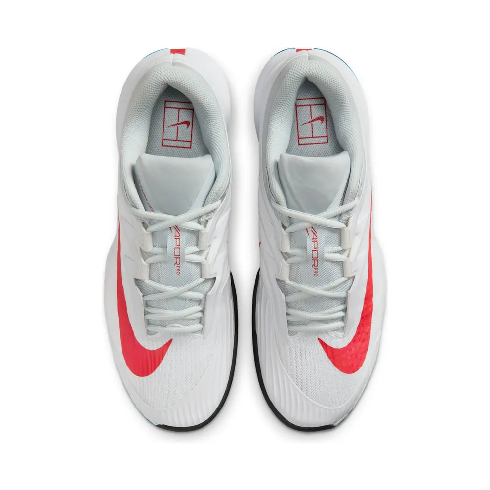 Nike Court Air Zoom Vapor Pro 3 HC White Platinum Light Crimson (FZ2161-109)