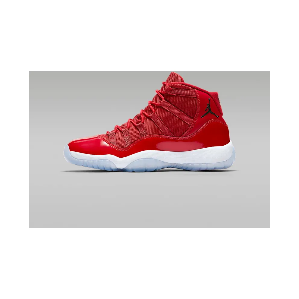 Jordan 11 Retro Win Like 96 (GS) Gym Red/Black-White (378038-623)