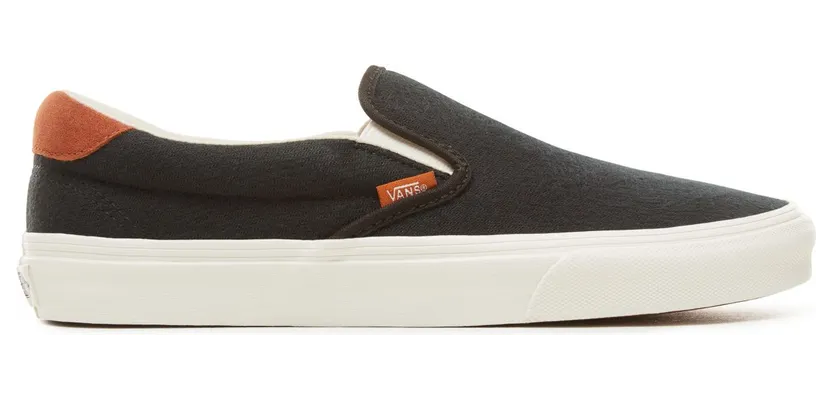 VANS Suède Flannel Slip-on 59 Schoenen (Zwart)
