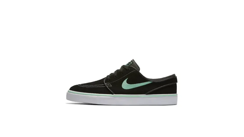 Nike SB Stefan Janoski Black Green Glow Black/Green Glow-Anthracite-White (333824-052)