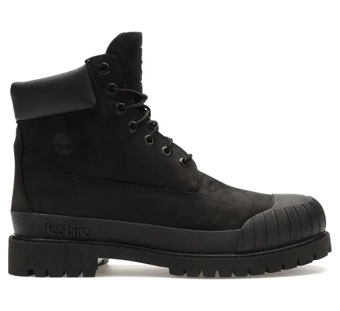 Timberland 6″ Boot Premium Bee Line Rubber Toe WP Black Nubuck (TB0A5ZPF001)
