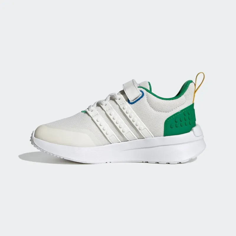 Adidas adidas x LEGO® Racer TR21 Elastic Lace and Top Strap Core White / Core White / Green (HQ1315)