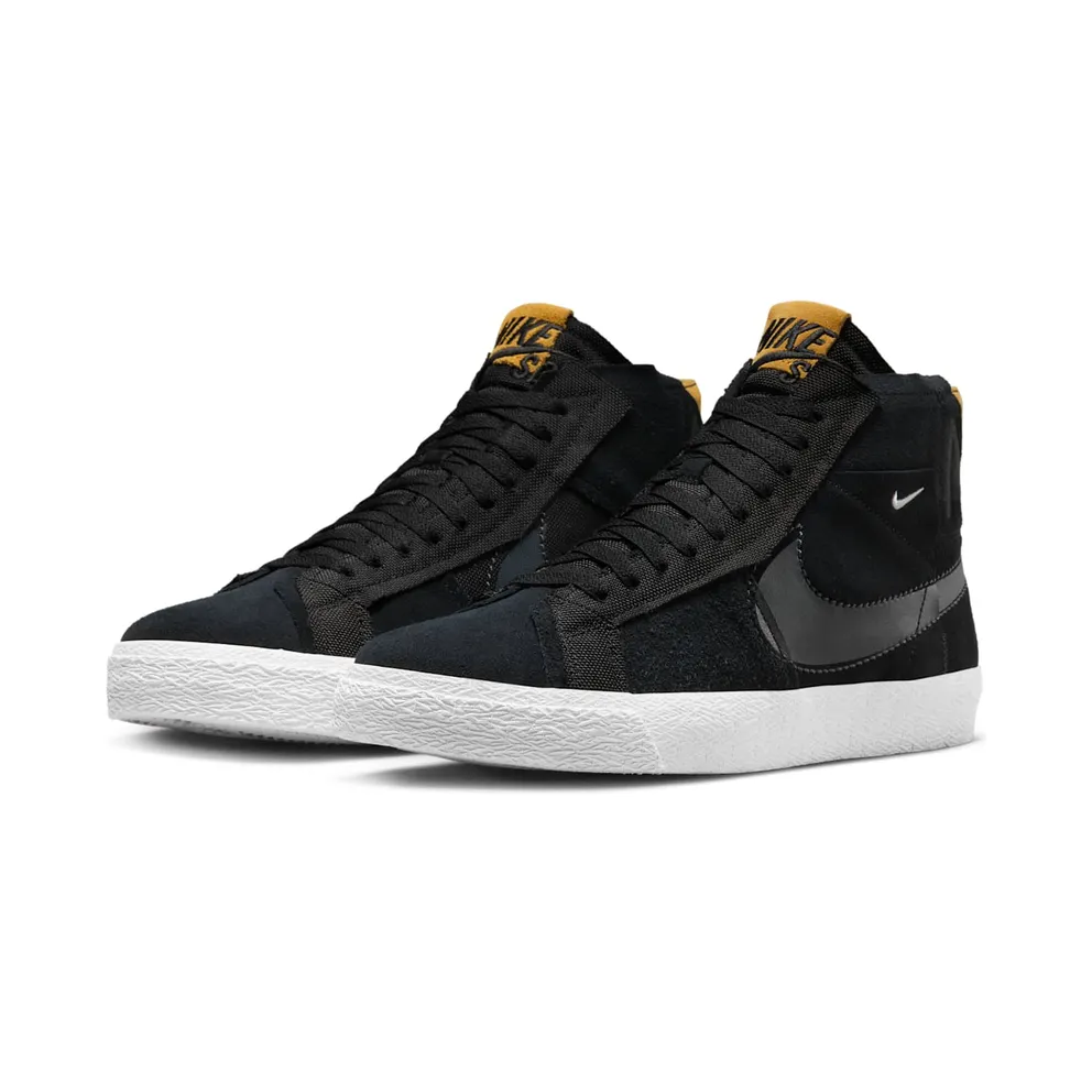 Nike SB Zoom Blazer Mid Premium Black Patchwork (DV7898-001)