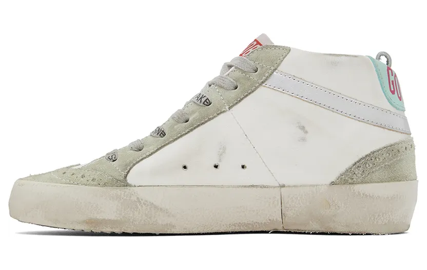 Golden Goose SSENSE Exclusive White & Gray Mid Star Classic Sneakers (F00122.F001089.10491) (3)