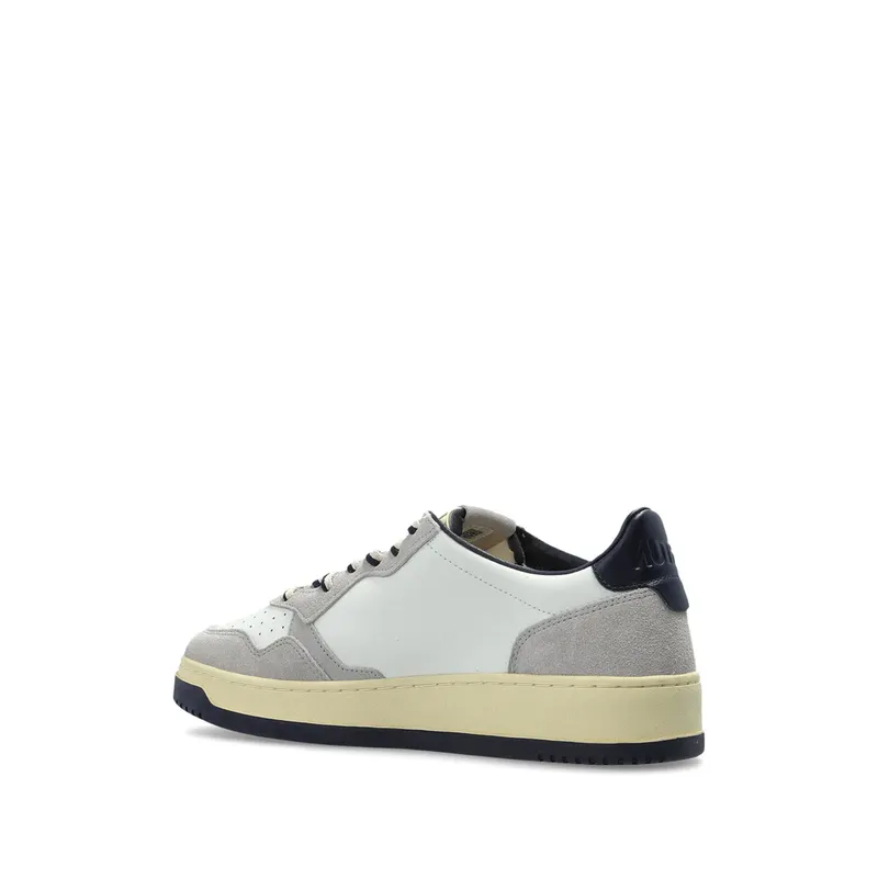 Autry Medalist Suede-panel “White/Grey” (AULM BW04)