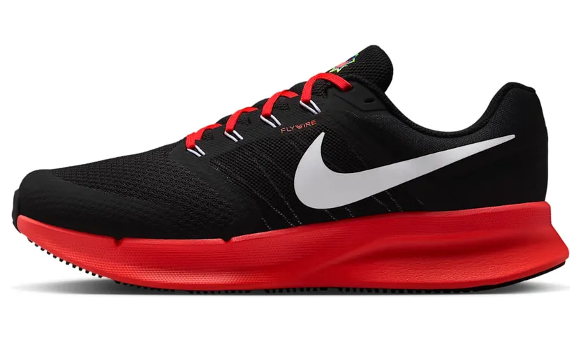 Nike Run Swift 3 Black Bright Crimson White (IB7461-001)