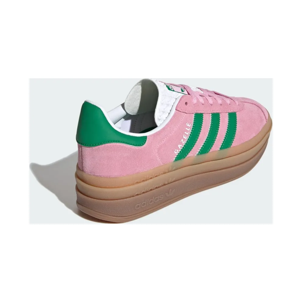 adidas Gazelle Bold True Pink / Green / Cloud White (IE0420)