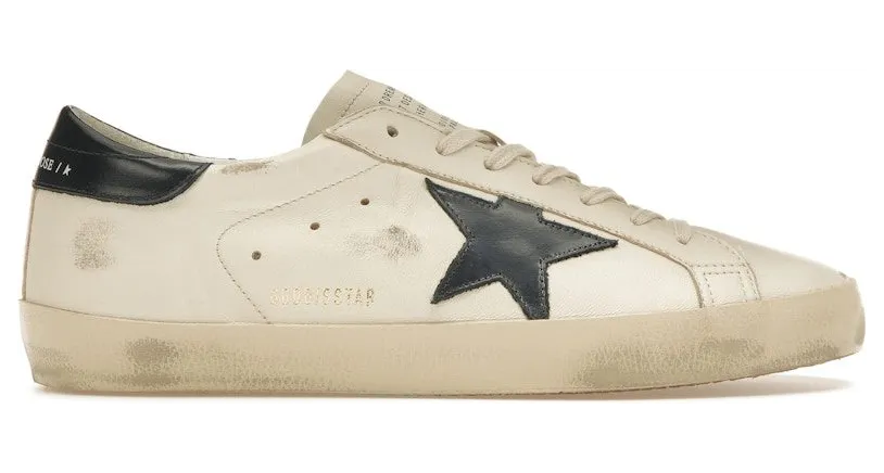 Golden Goose Super-Star Beige Night Blue (GMF00101.F004164.15430)